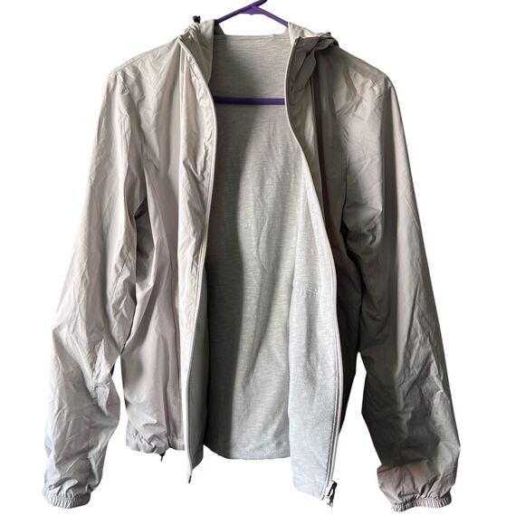 Uniqlo Jacket Reversible Full Zip Parka Womens Size Small Black Gray Hoodie - Picture 5 of 11